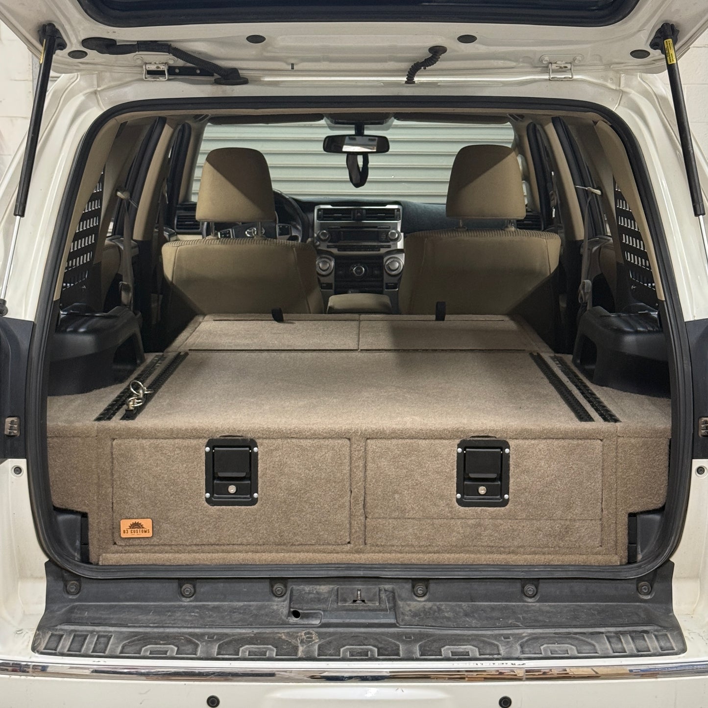 5th Gen 4runner Enclosed Seat Delete Platform