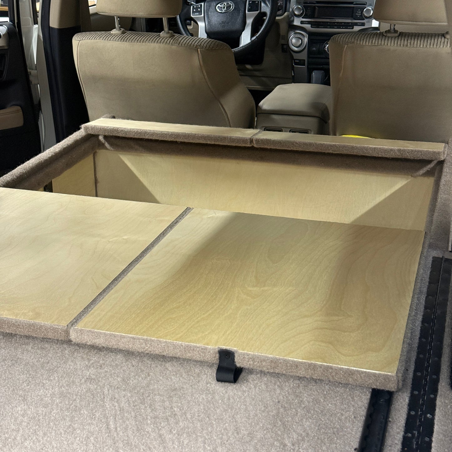5th Gen 4runner Enclosed Seat Delete Platform
