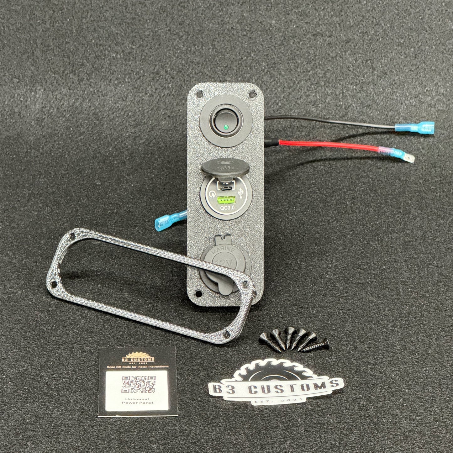 3 Way Universal Power Panel