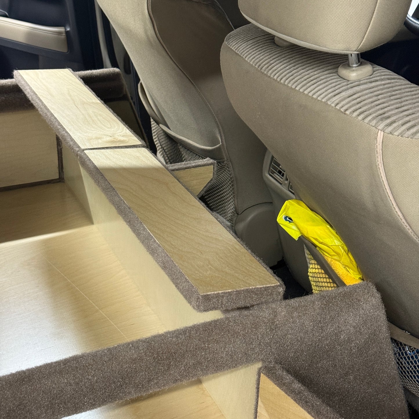 5th Gen 4runner Enclosed Seat Delete Platform