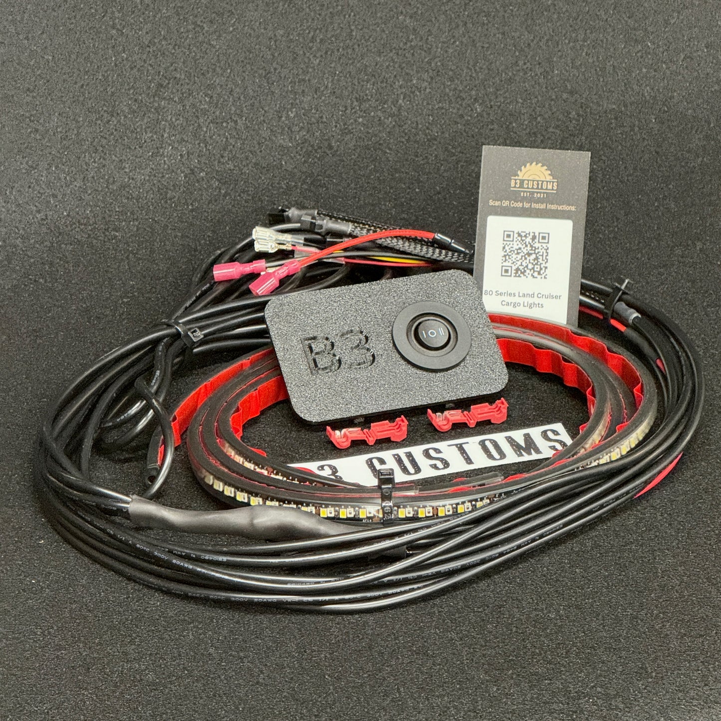 80 Series Land Cruiser Cargo Light Kit