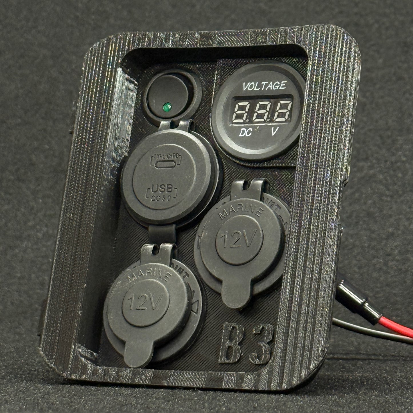 4th Gen 4Runner Rear Power Panel