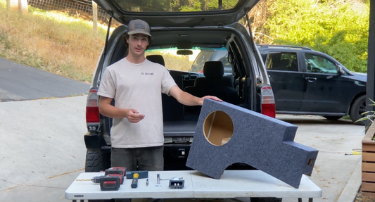 3rd Gen 4runner Sub Box Installation