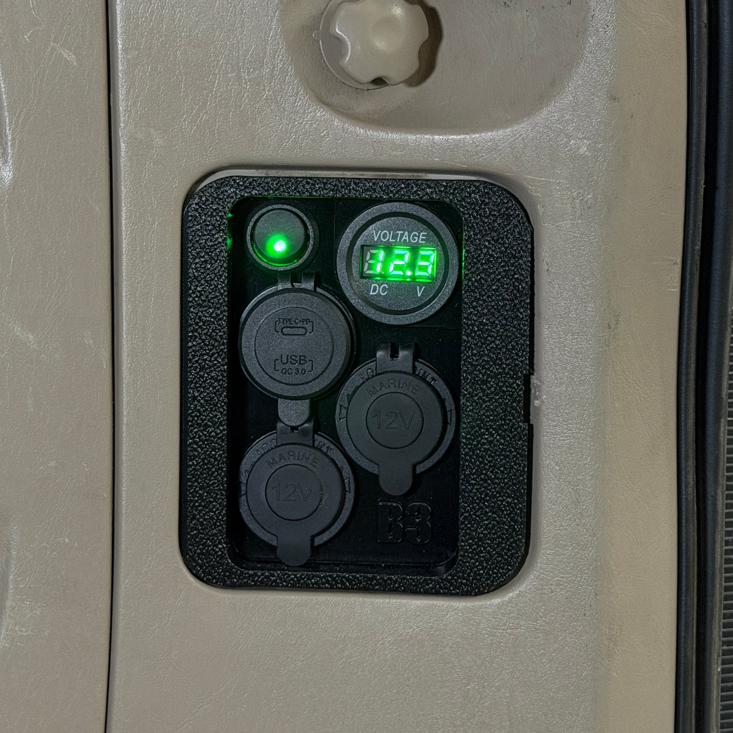 4th Gen 4Runner Rear Power Panel