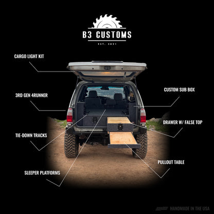 80 Series Land Cruiser Drawer System