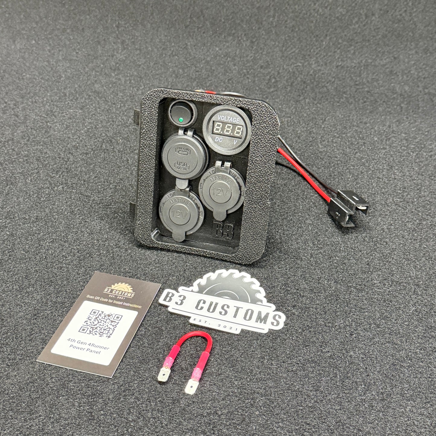 4th Gen 4Runner Rear Power Panel