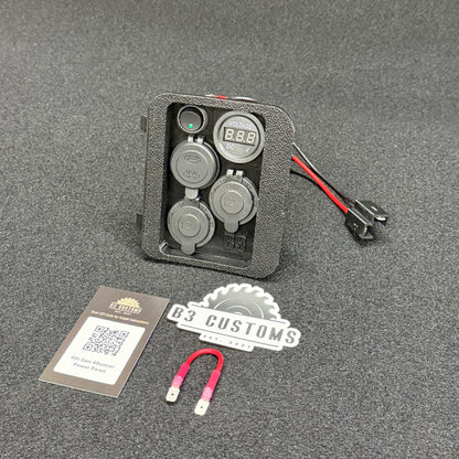 4th Gen 4Runner Rear Power Panel
