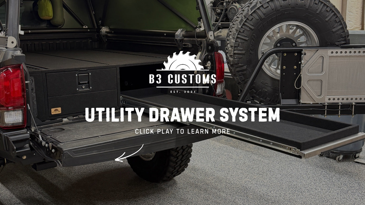 Utility Drawer System – B3 Customs