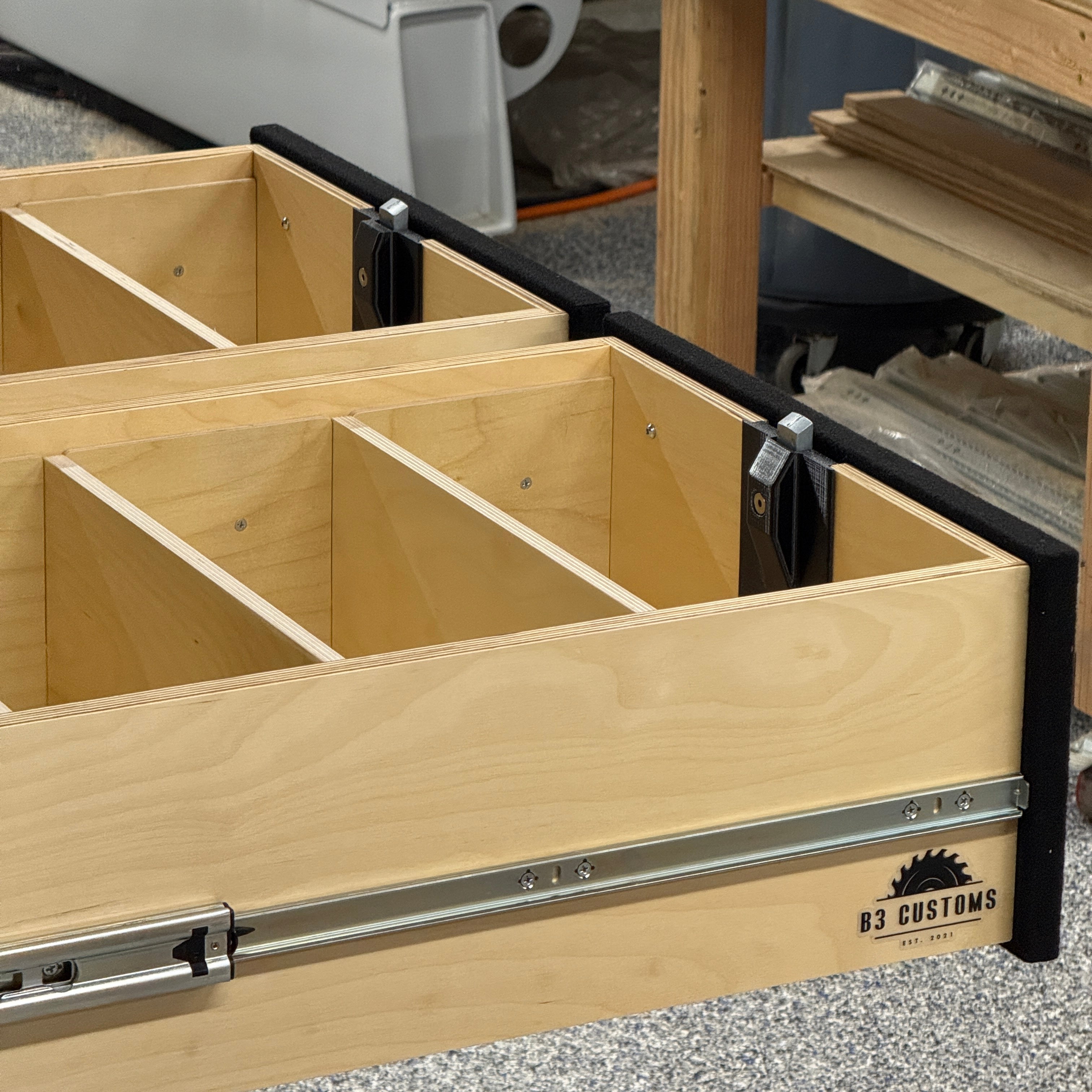 1990-1997 80 Series Land Cruiser / LX450 Drawer System – B3 Customs