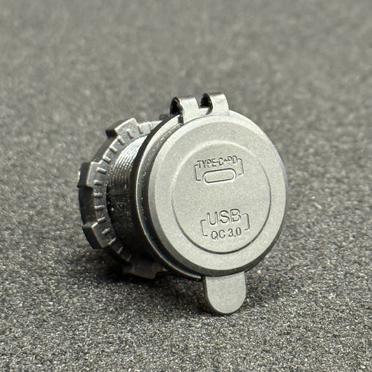 USB and USB Type C Socket
