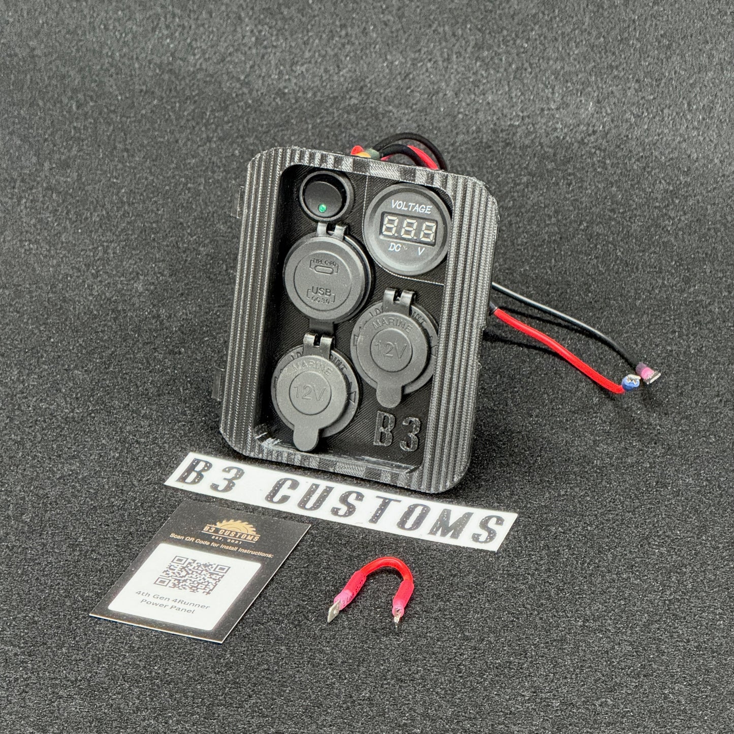 4th Gen 4Runner Rear Power Panel