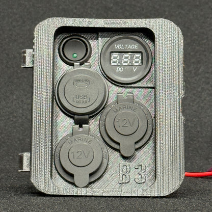 4th Gen 4Runner Rear Power Panel